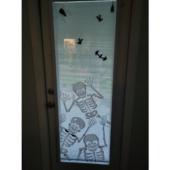 140PCS Halloween Window Clings Decor for Halloween Decorations, Double Side - Picture 2 of 3